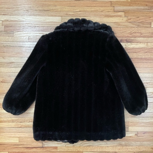 Vintage JORDACHE Faux Fur Coat - Picture 13 of 15